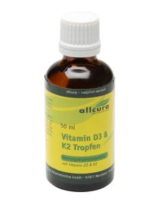 Allcura Vitamine D3 & K2 Druppels 50 ml